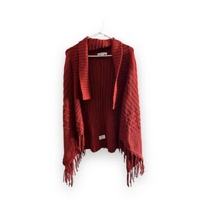 Sleeveless cardigan sweater | Size: small